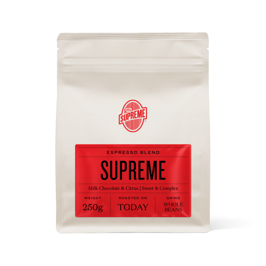 Supreme coffee best sale